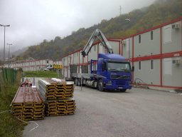 Smontaggio Campo Base Strabag